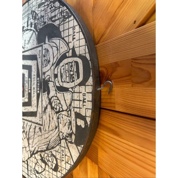 Vintage Foremost Double Sided Dartboard Baseball Board Made in England 17” (5262 - Picture 7 of 11